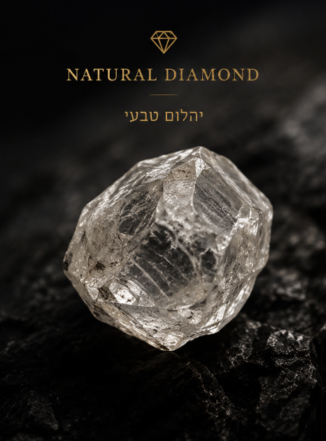 יהלום טבעי גולמי